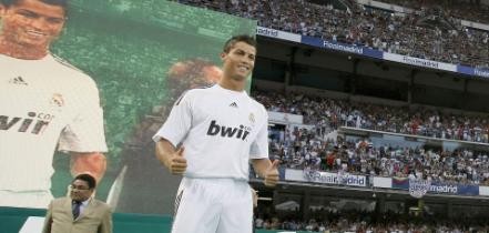 Cristiano Ronaldo apresentado no Real Madrid