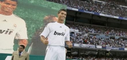 Cristiano Ronaldo apresentado no Real Madrid 